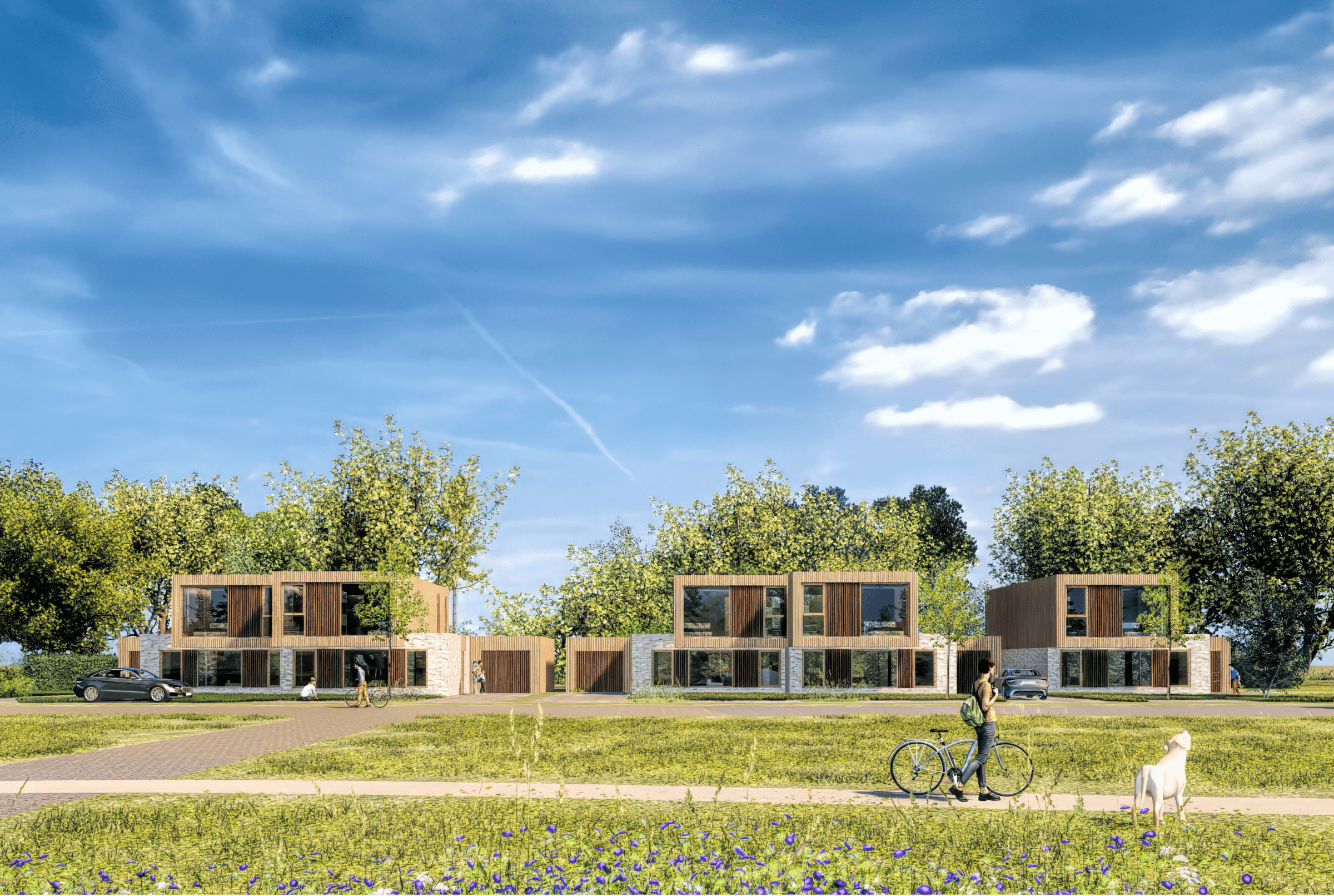 IJsseldal Wesepe Moderne woningen MOST Architecture Rotterdam