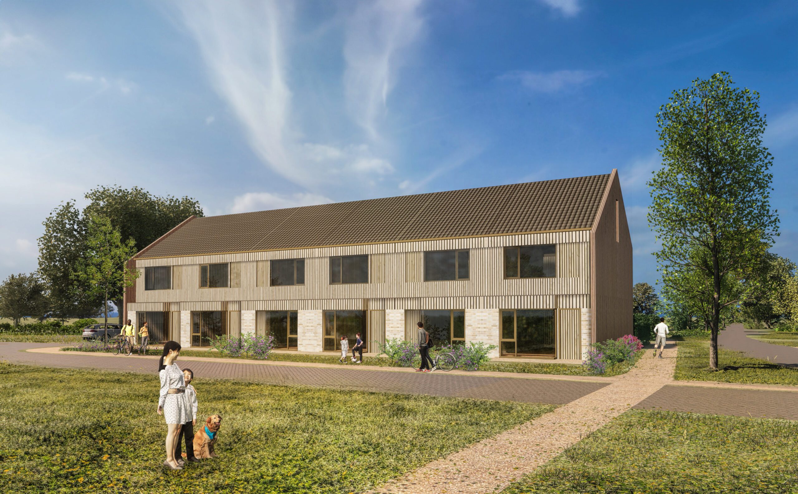 IJsseldal Wesepe rijwoningen MOST Architecture Rotterdam