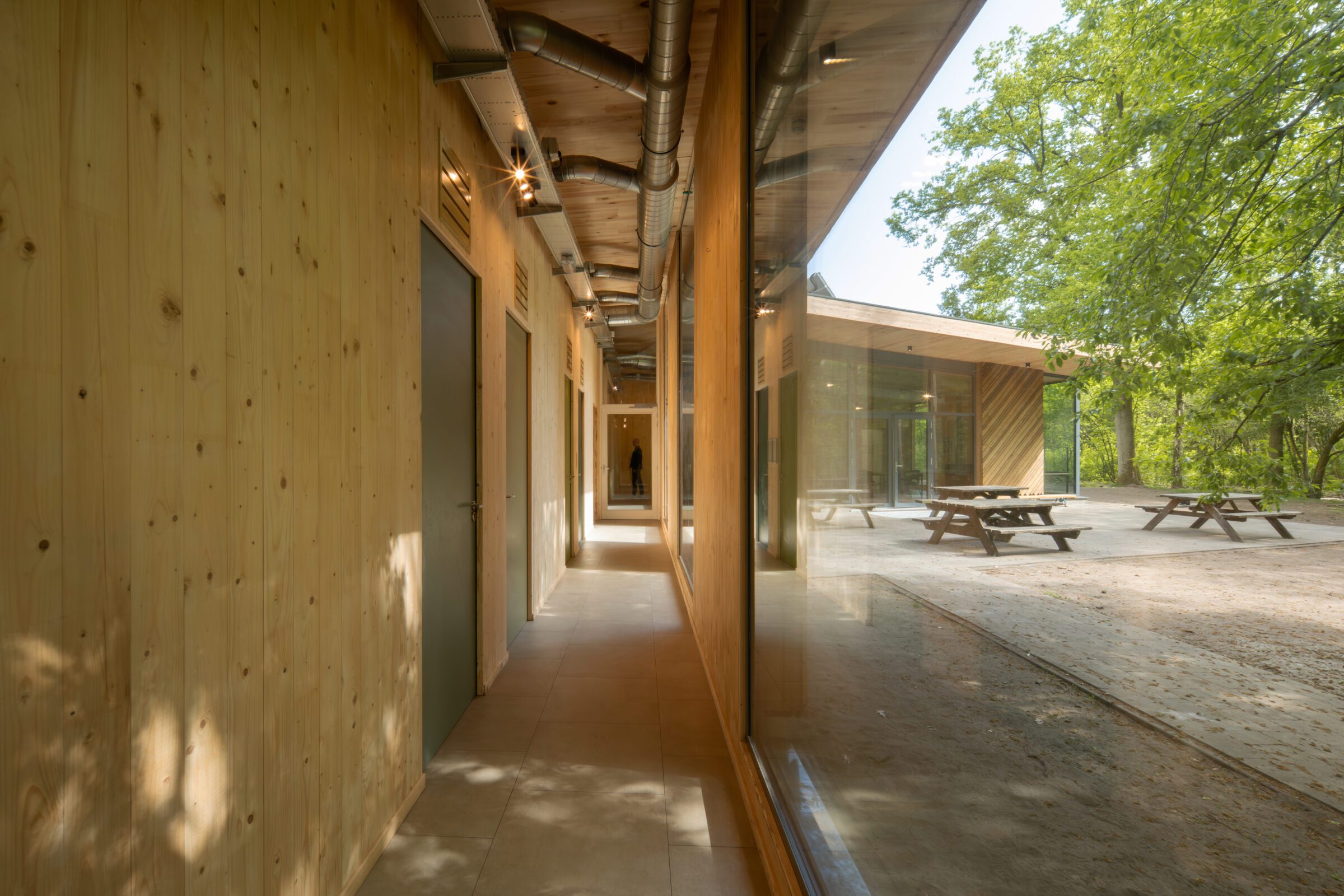 1 MOST Architecture CLT gang natuur Scouting Buitenzorg Baarn © Aiste Rakauskaite